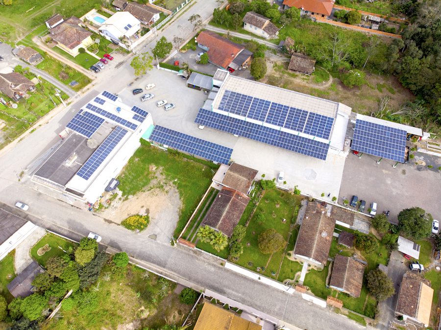 Energia solar empresarial