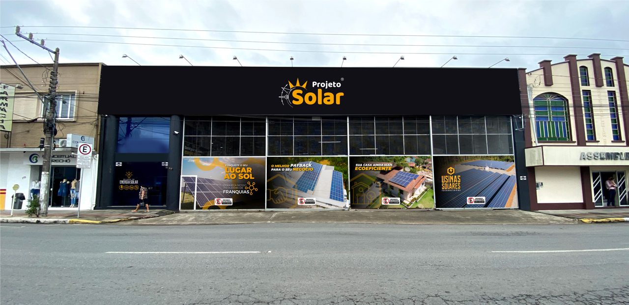 Sede da Projeto Solar em Rio do Sul/SC
